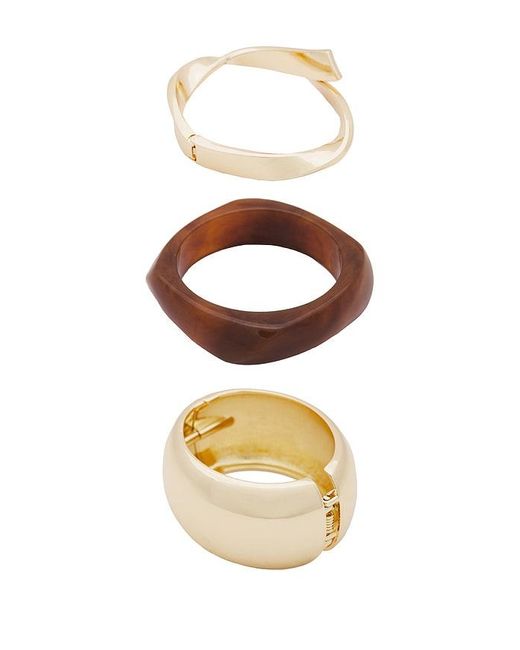 petit moments Brown X Revolve Party Cuff Set