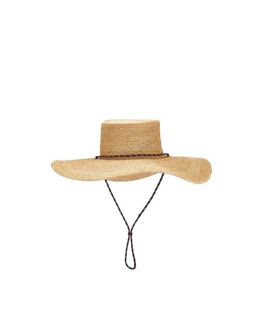 Rag & Bone Natural Strohhut Frankie