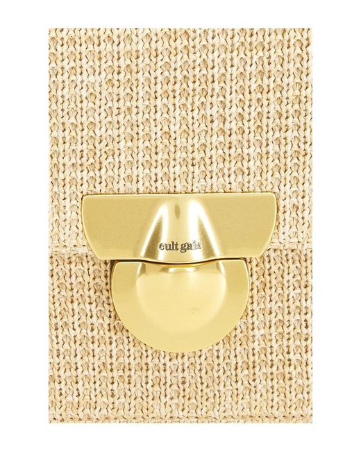Cult Gaia White Tazia Shoulder Bag