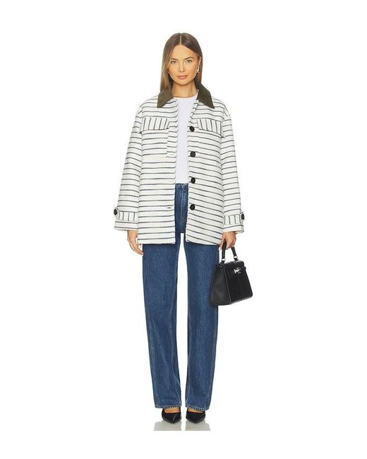 Maude Club White Millie Coat