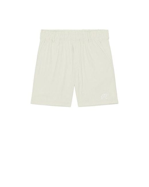 Malbon White Scooter Coolcore Short for men