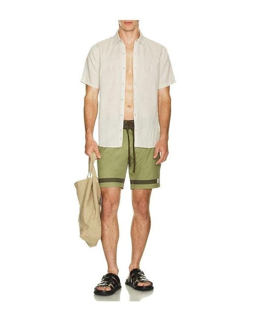Rhythm Green Acres Swim Trunk for men