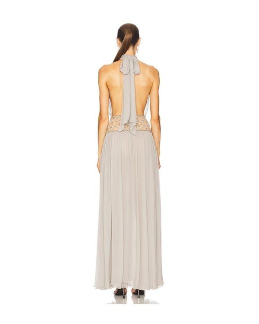 retroféte White Kreeli Embellished Dress