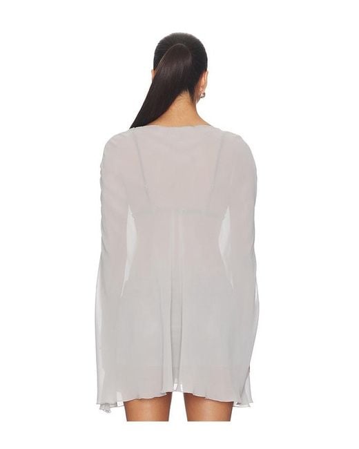 Lioness White Aura Poncho