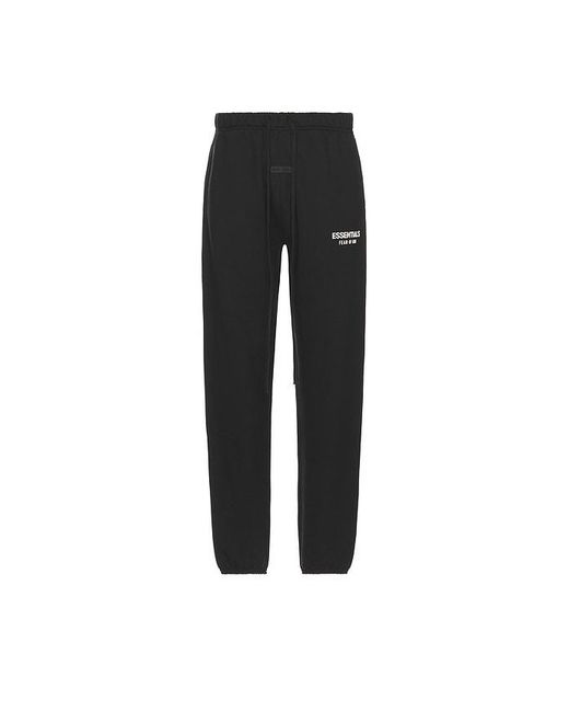 Fear Of God Black Classic Fit Fleece Sweatpant for men