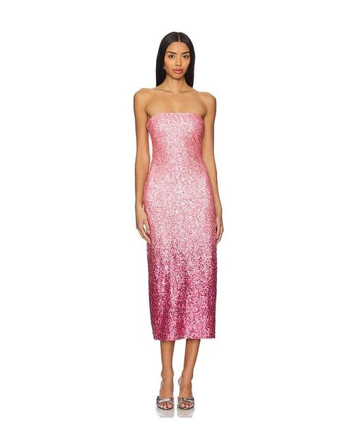LoveShackFancy Red Stasia Dress