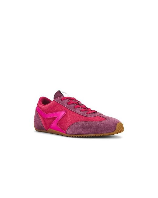 Rag & Bone Pink Sneakers Retro Runner Slim Ultra