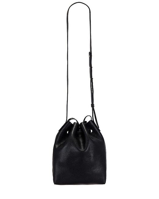 Mansur Gavriel Black Soft Mini Bucket Bag