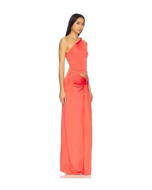 Lovers + Friends Red Rowan Gown