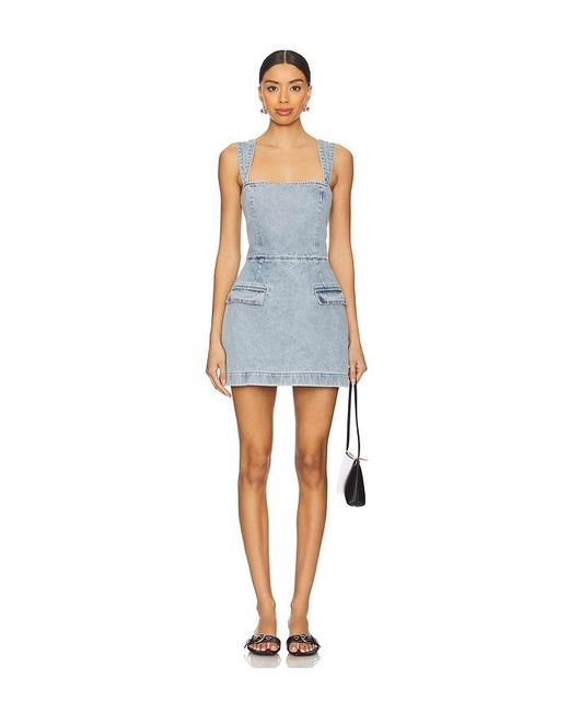 Amanda Uprichard Romper オールインワン Blue