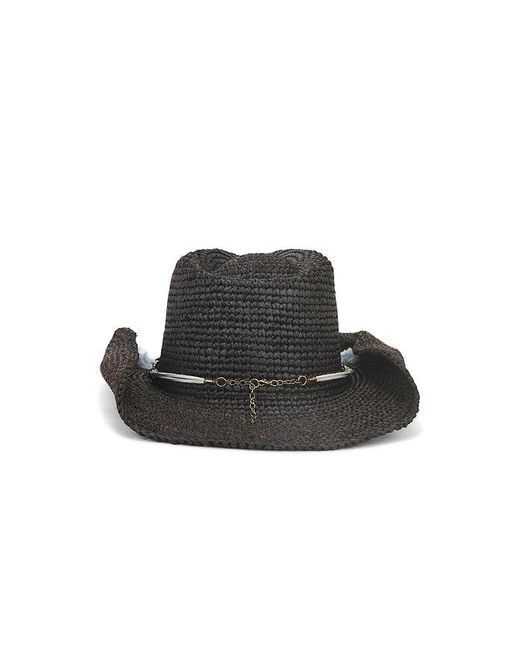 Nikki Beach Black Morgan Cowboy Hat