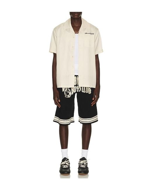 BBCICECREAM Black Curve Shorts for men