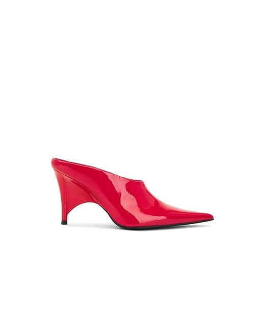 Jeffrey Campbell Red Vader Mule