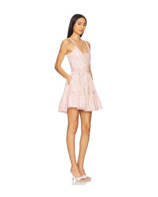 V. Chapman White Betina Mini Dress