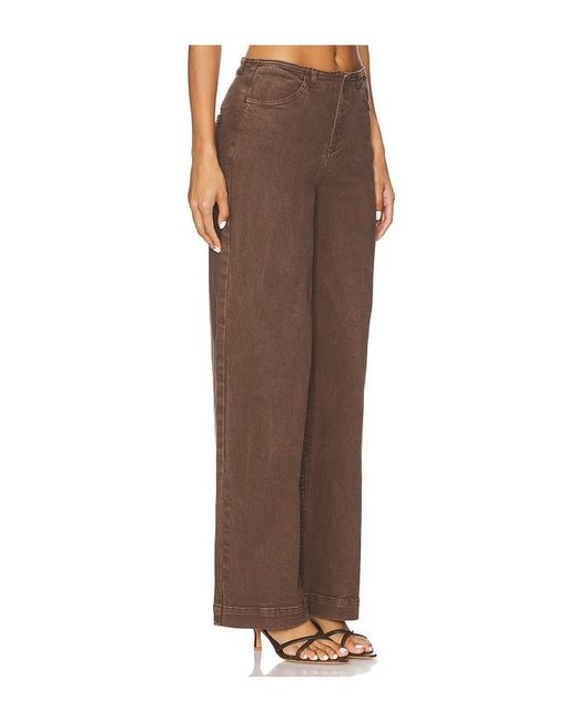 SOVERE Brown Jeans Zyra