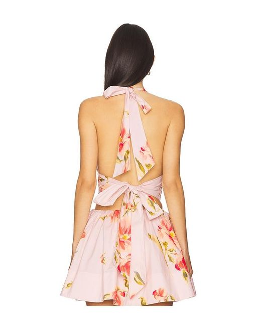 Lovers + Friends Pink Petal Top