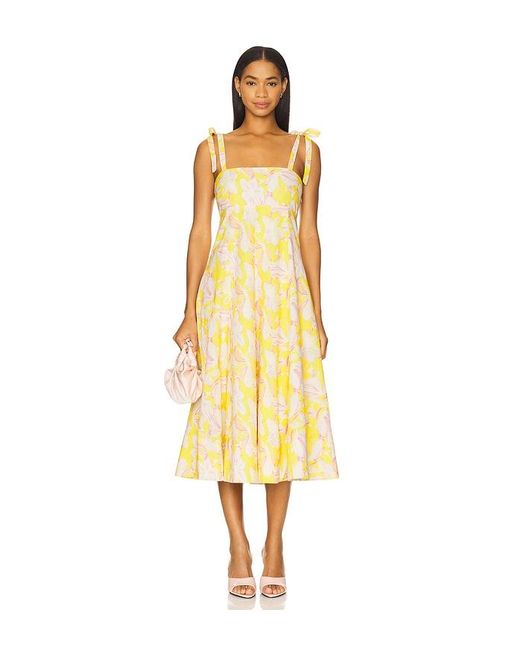 Astr Women's Yellow Shiann Dress Astr Women's Yellow Shiann Dress