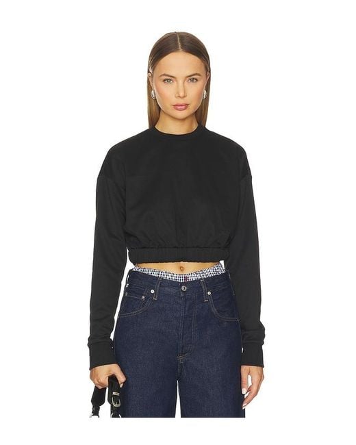 superdown Black Tammie Sweatshirt