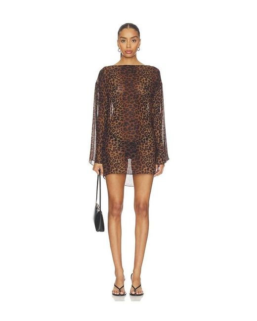 ViX Brown X Rosie Huntington-Whiteley Tammy Short Dress
