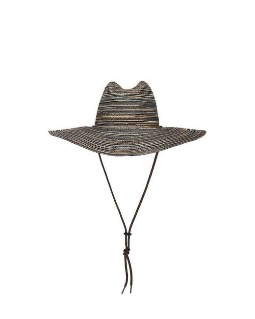 Brixton Brown Mitch Packable Sun Hat for men
