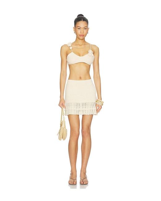 Devon Windsor White Wrenn Skirt