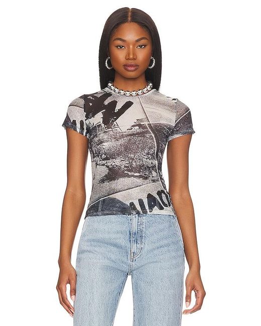 Miaou Blue Mini Tee