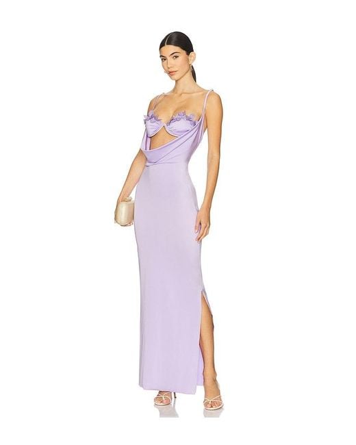 Ancora Purple Kleos Dress