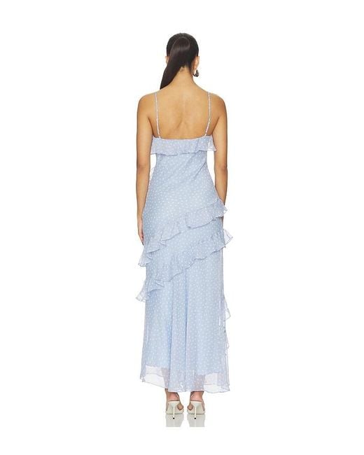 Astr Blue Amiya Dress
