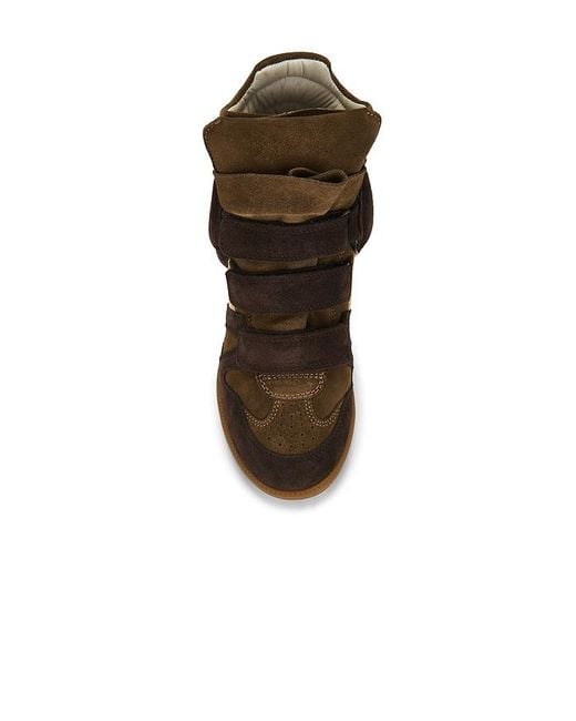 Isabel Marant Brown Bekett Sneaker