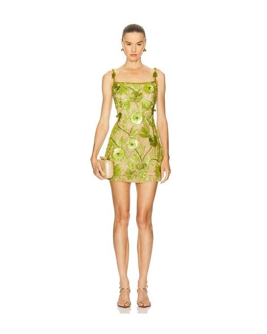 Rachel Gilbert Pierre Mini Dress in Yellow | Lyst Rachel Gilbert Pierre Mini Dress in Yellow | Lyst