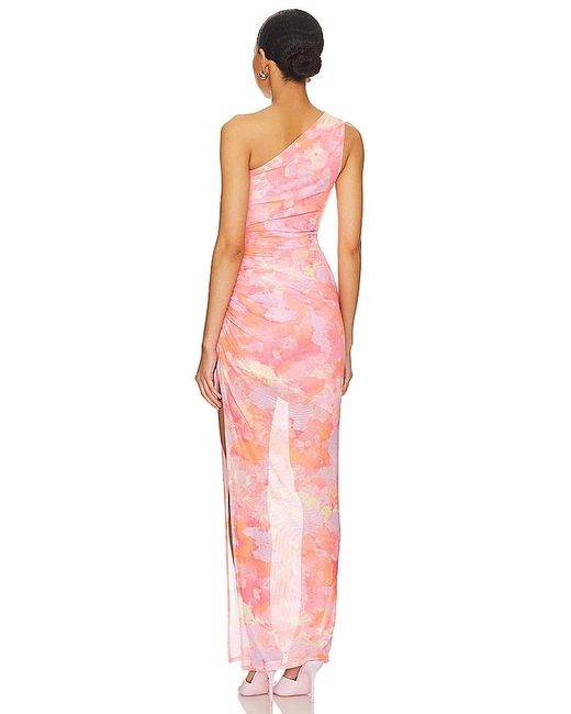 MAJORELLE Red Dorothea Gown