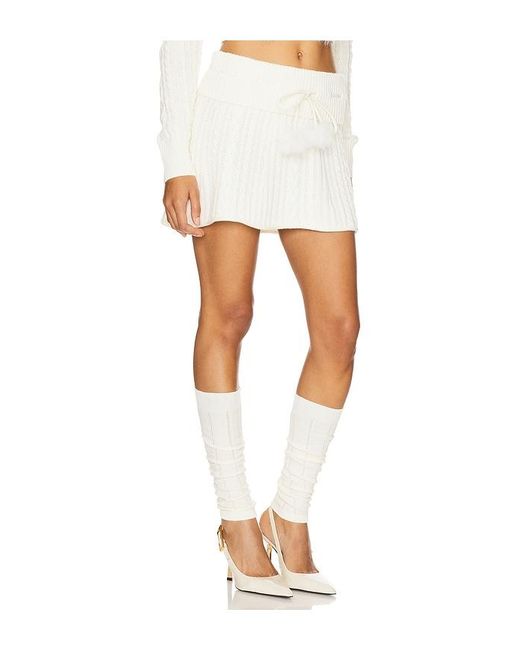 MAJORELLE White Tamar Skirt