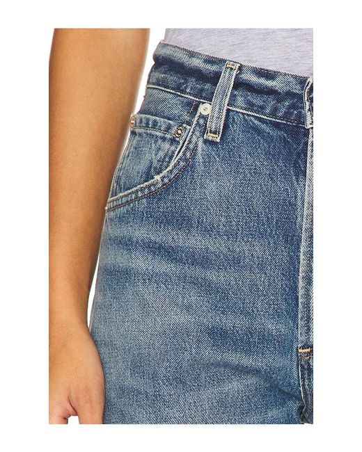 Citizens of Humanity Blue Baretta Relaxed Straight Jeans