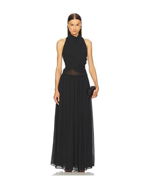 L'academie Black 'Academie Amouage Maxi Dress