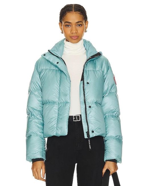 Canada Goose Green Cypress Cropped Puffer