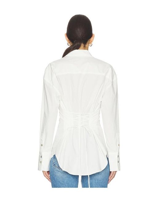 Nia White Jules Shirt