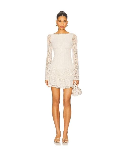 chinese dress ladies Free People The Delightful Mini Dress - Ivory