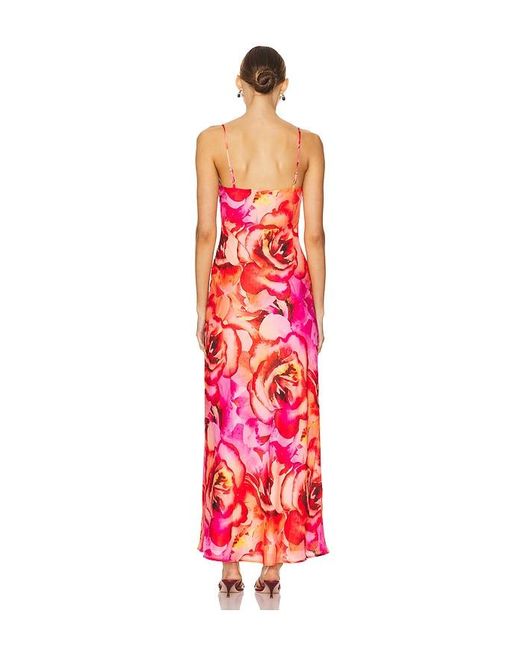 MORE TO COME Red Zay Maxi Dress