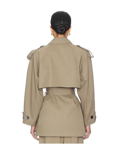 SELMACILEK Natural Terra Trenchcoat