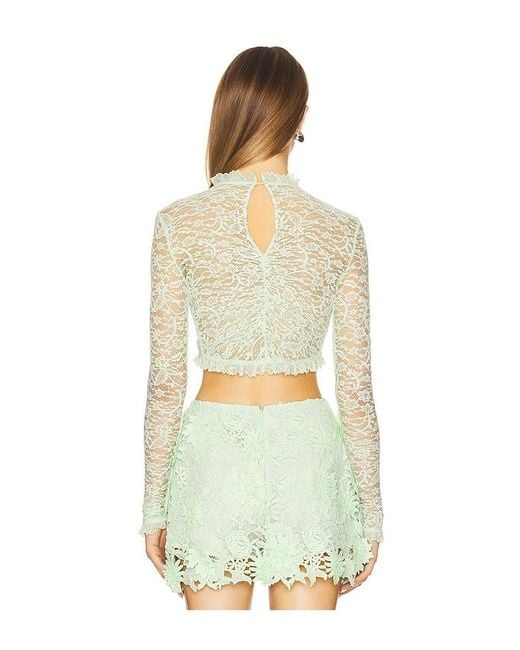AKNVAS White X Revolve Dylan Longsleeve Top