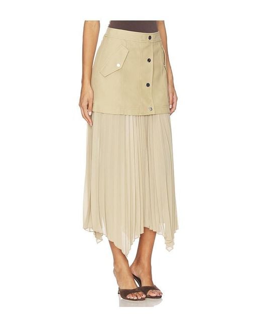 Veronica Beard Natural Patricka Skirt