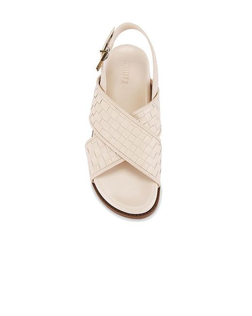 SCHUTZ SHOES White Sandale Ruby