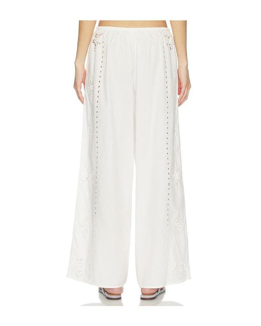 Tularosa White Nora Pant