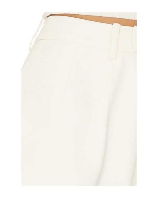 Lovers + Friends White Jamie Short