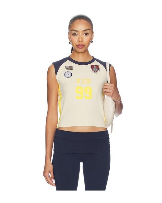 Ksubi Blue Ksb Baby Tank Top