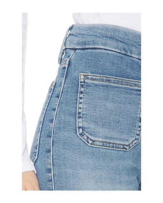 GOOD AMERICAN Blue Good Legs Flare Jeans