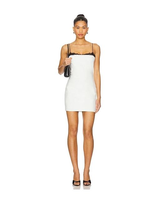 superdown White Lada Mini Dress