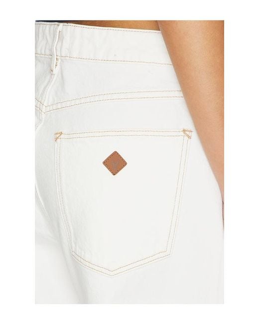 A.Brand White 99 Baggy Jeans