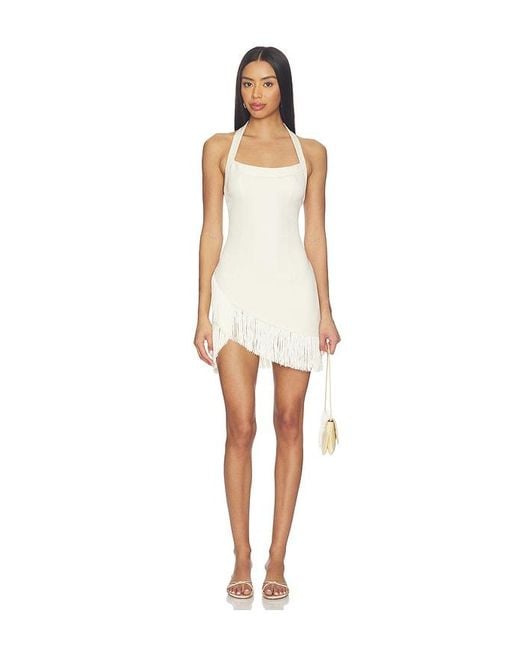 Lovers + Friends White Maryalise Mini Dress