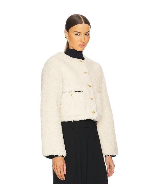 L'academie Natural 'Academie Pauchet Reversible Faux Sherpa Jacket